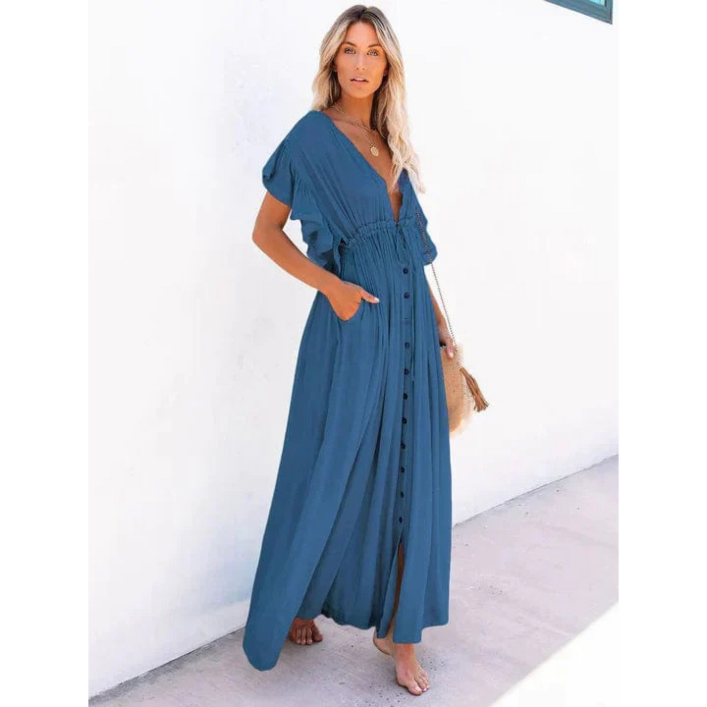 Femmes Robe Maxi Ibiza | Style Plage