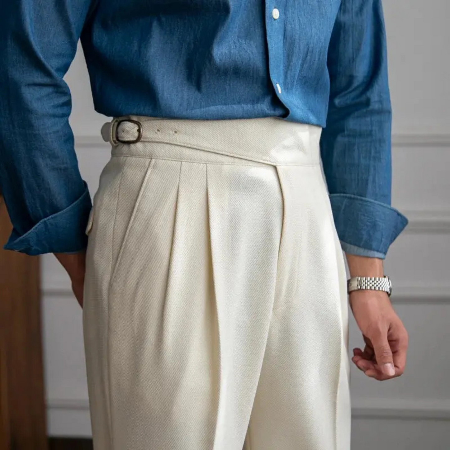 Yohan | Pantalon Homme | Coupe Intemporelle et Distinction