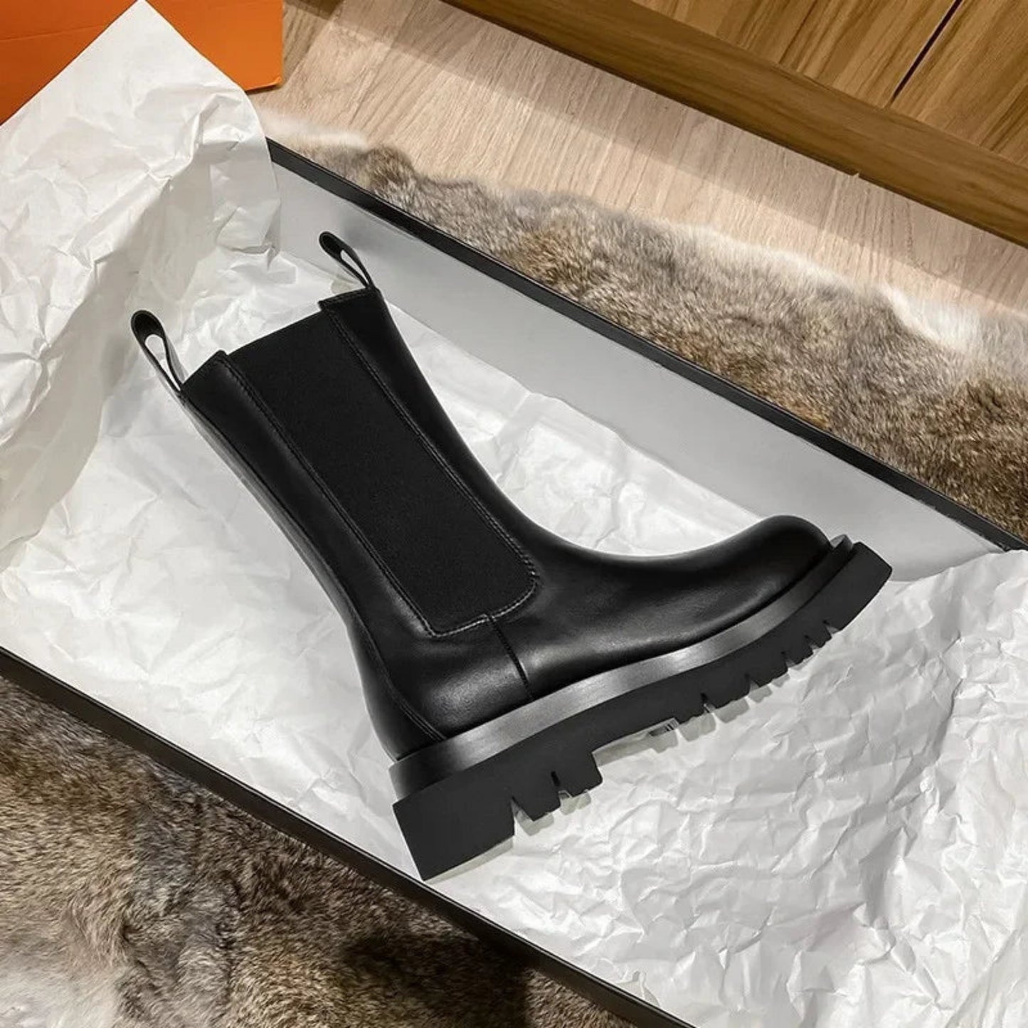 Katriane | Bottines Chelsea Pour Femme | Confort Haut