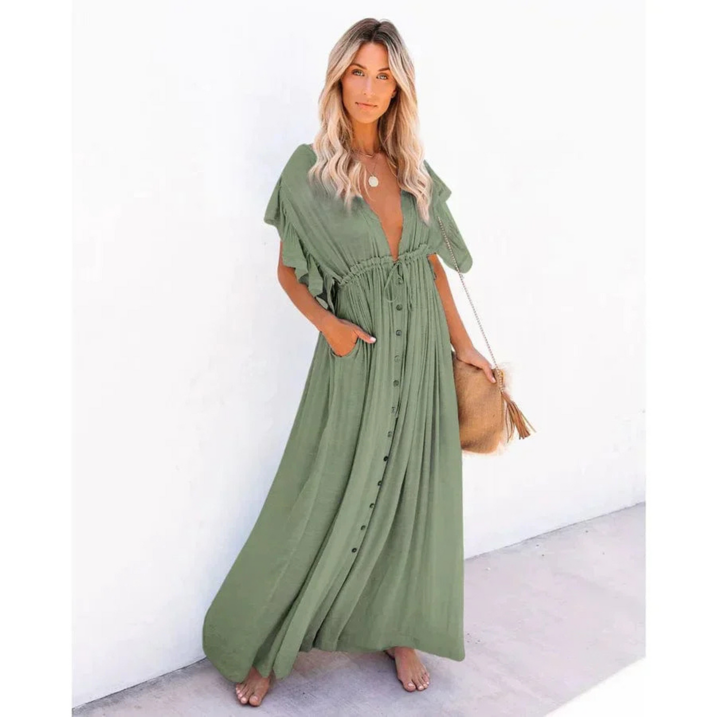Femmes Robe Maxi | Style Ibiza Plage