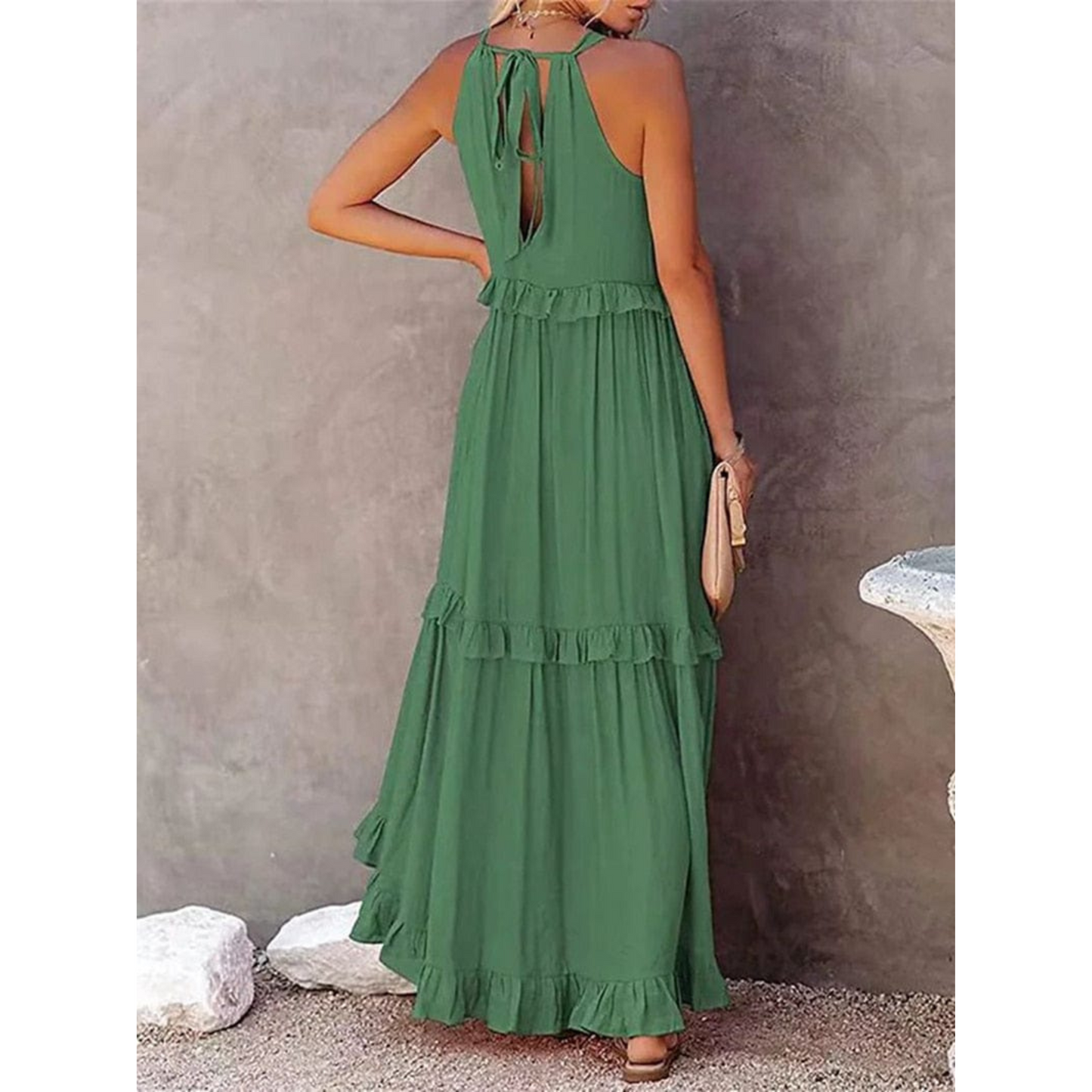Femmes Robe Maxi | Légère et Aérée pour l’Été