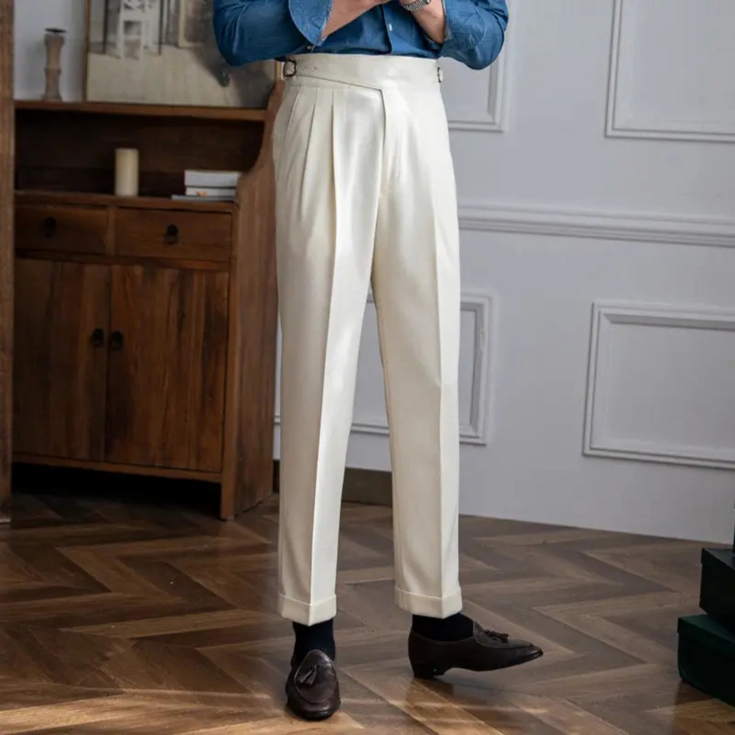 Yohan | Pantalon Homme | Coupe Intemporelle et Distinction