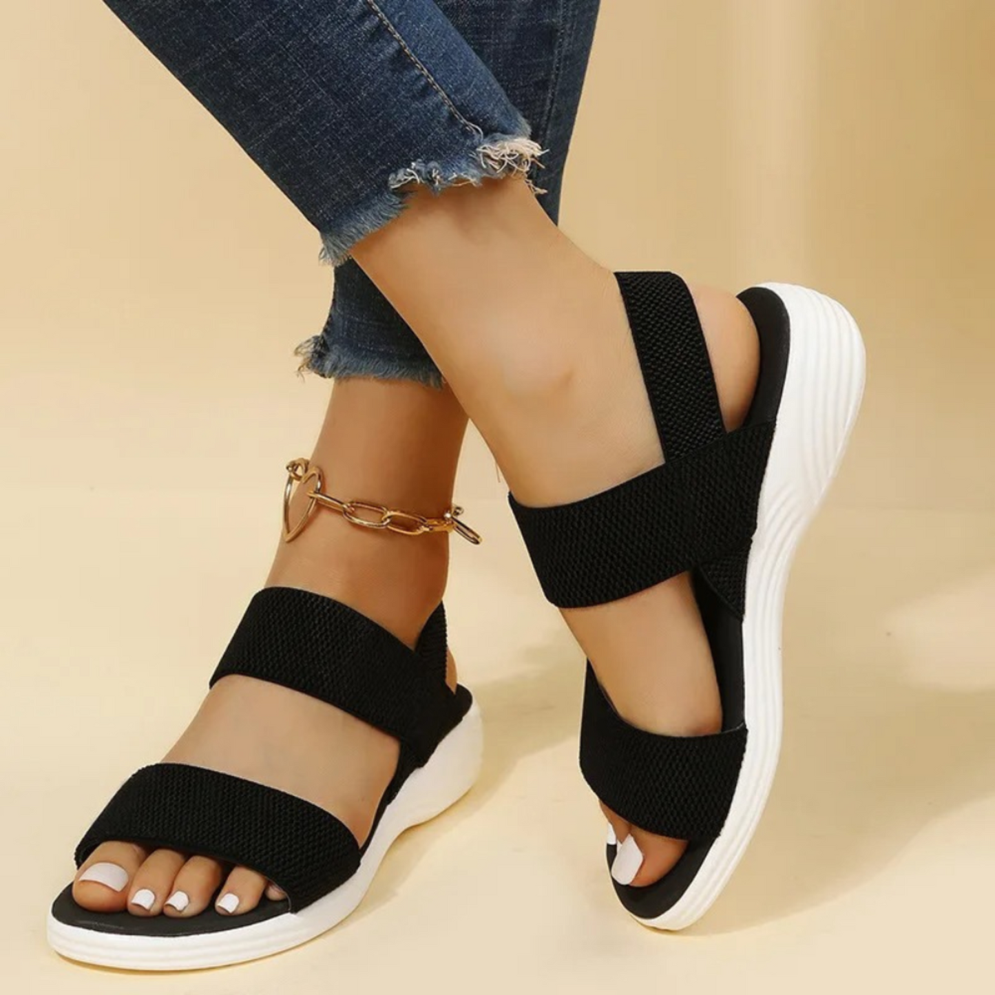Anoushka | Femme Sandales | Soutien Orthopédique et Confort