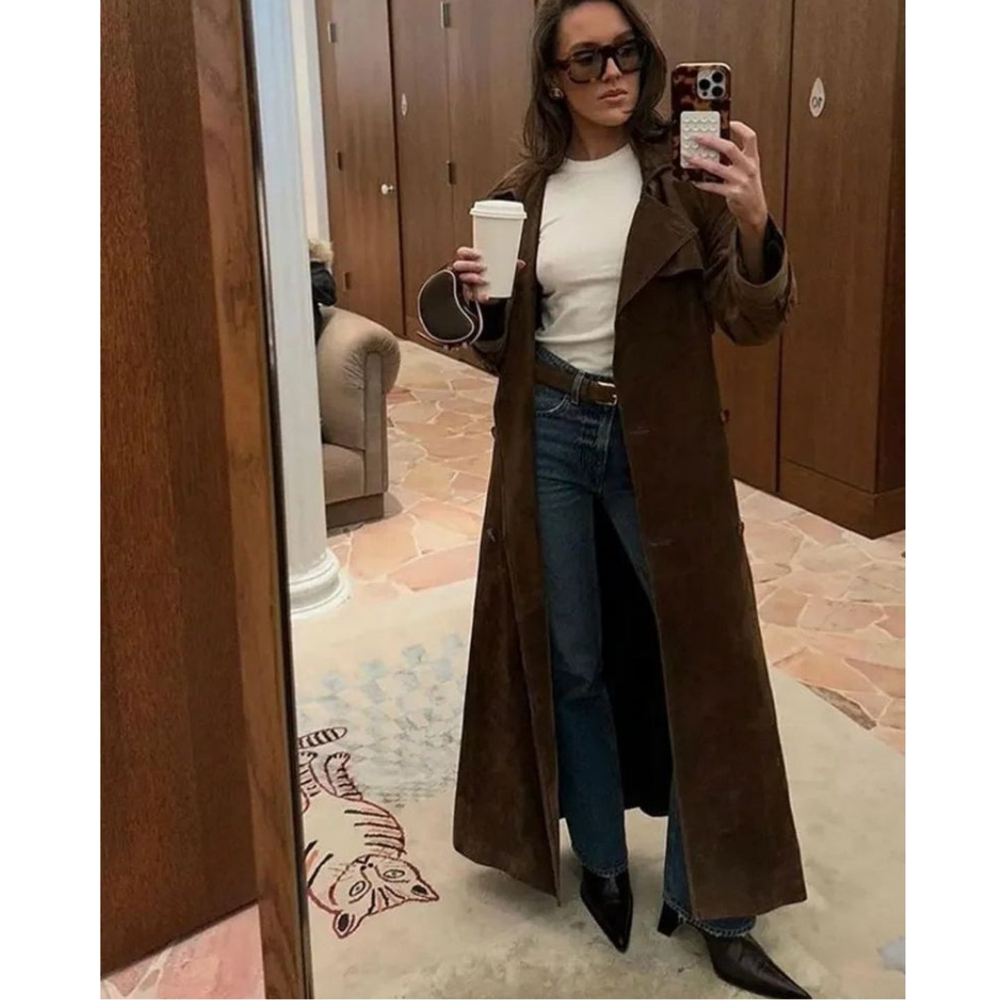 Aricie | Trench Coat Pour Femme | Coupe Longue