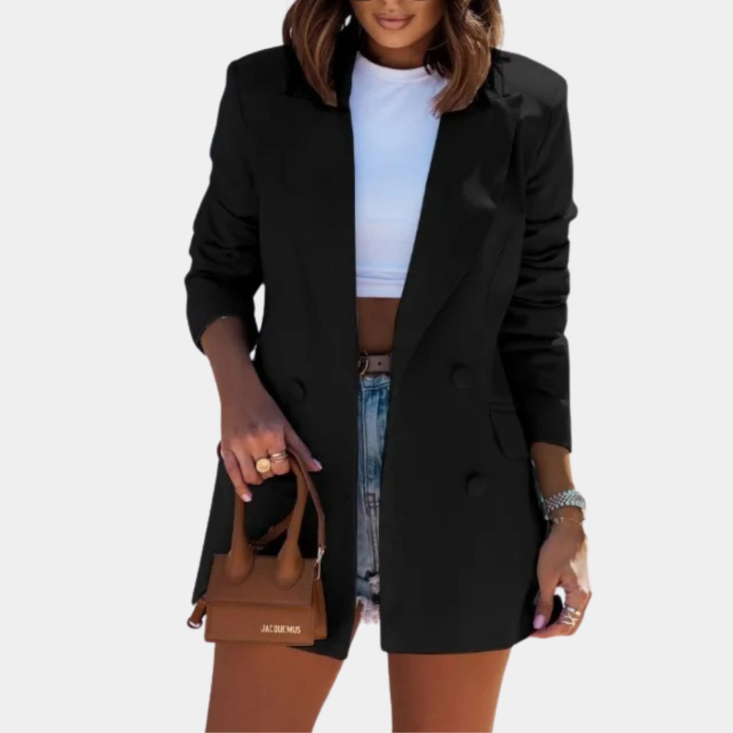 Femmes Blazer Long | Chic