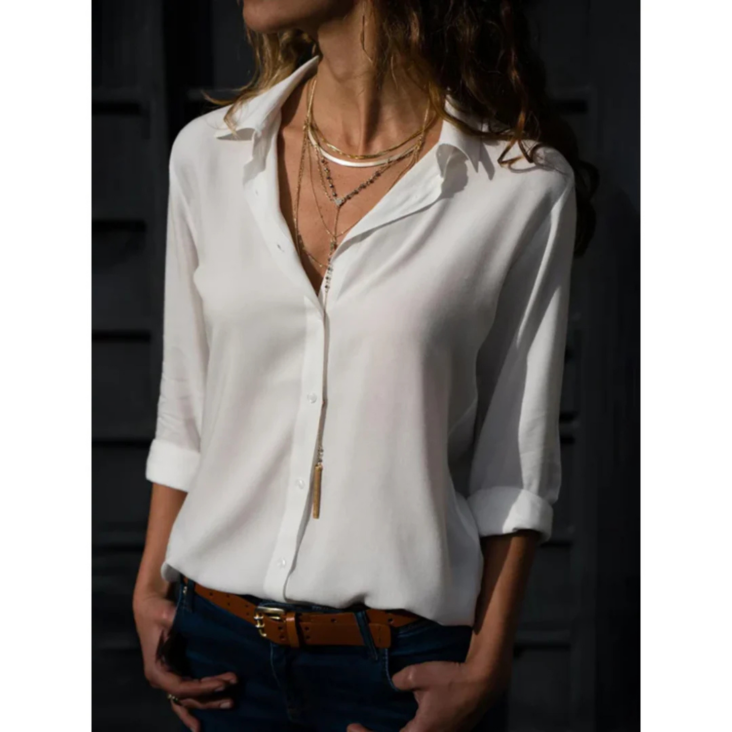 Linelle | Femme Chemise | Style Polyvalent