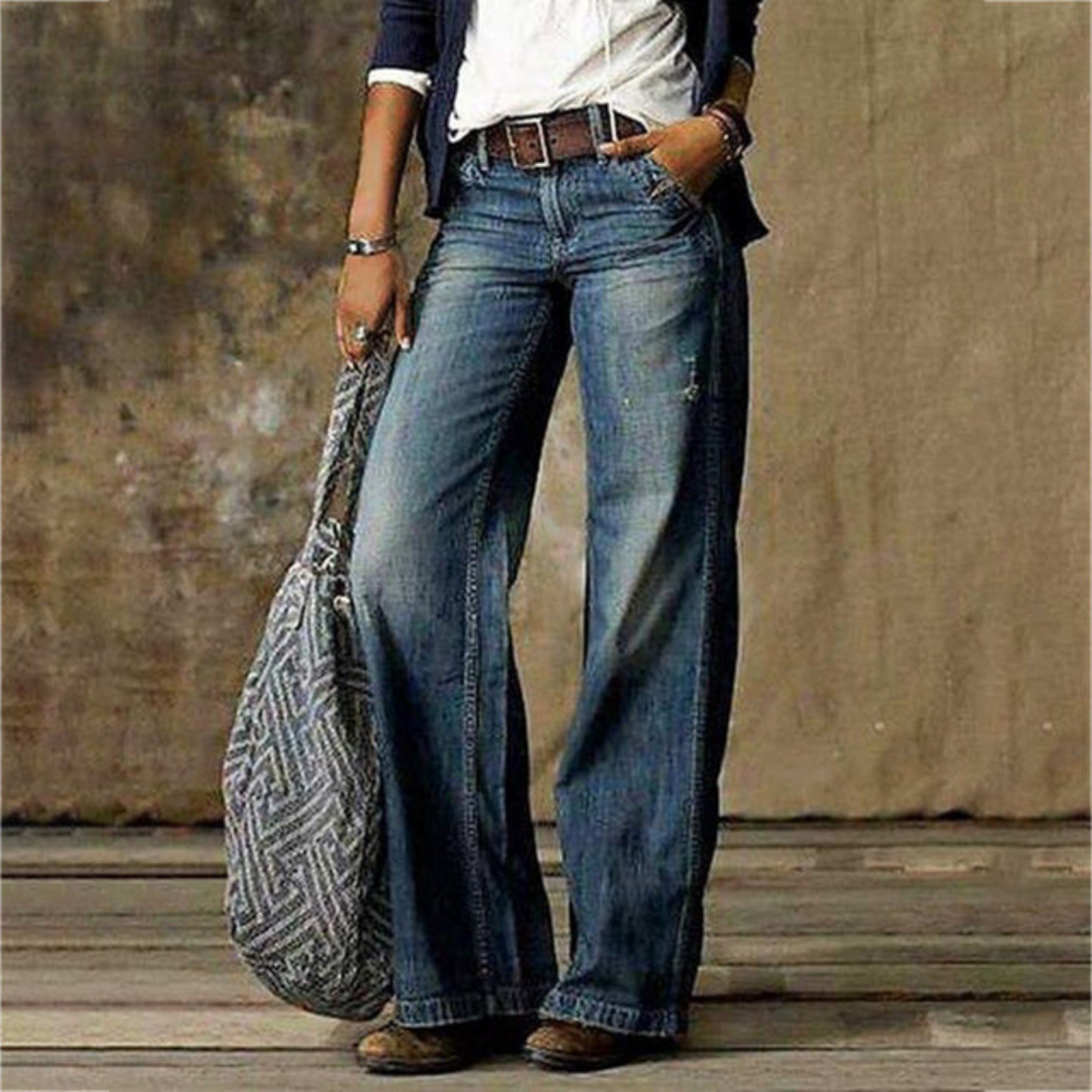 Delcina | Femme Pantalon | Coupe Tendance et Confortable
