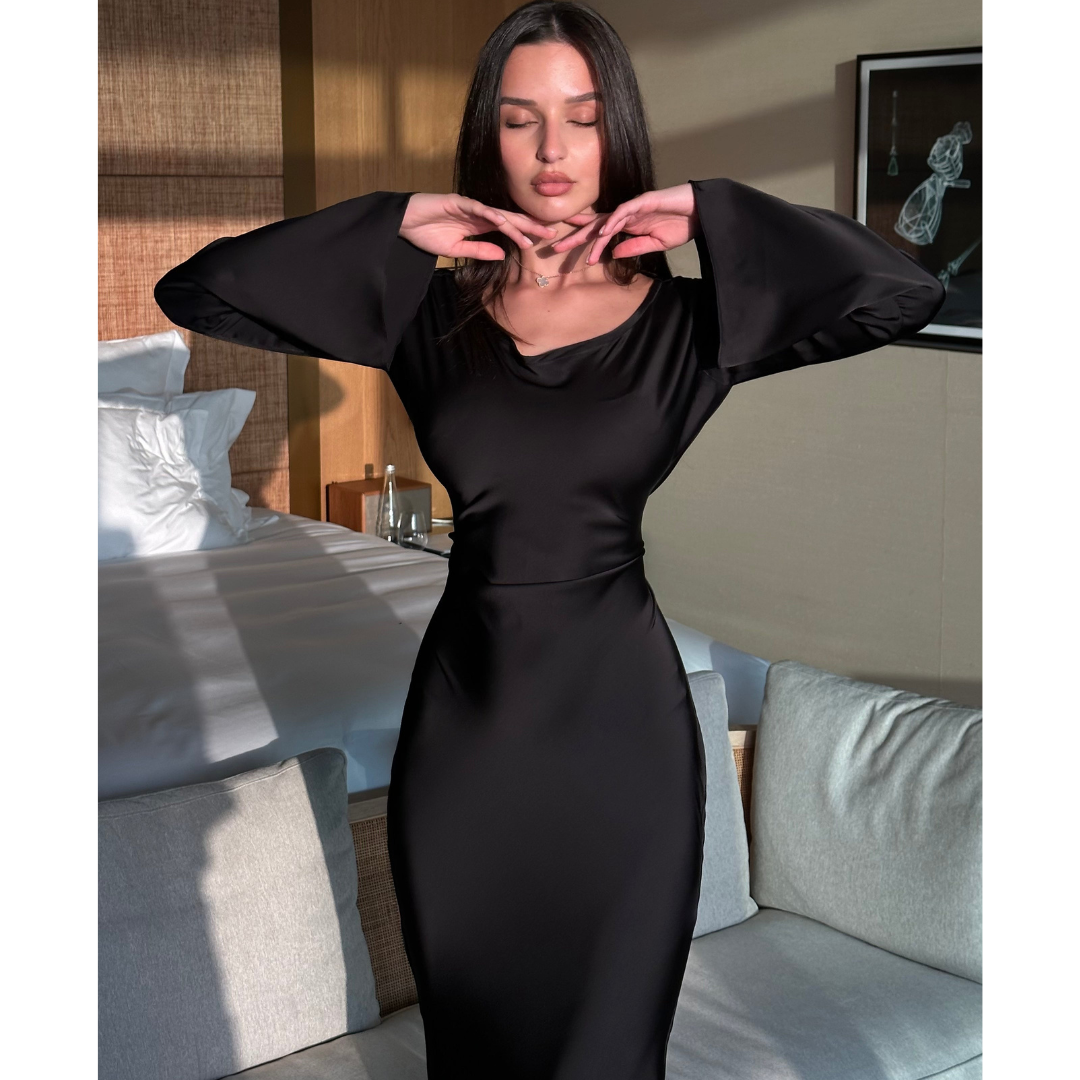 Céciles - Robe Longue Élégante Femme
