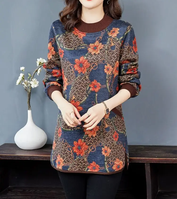 Fabienne-Marie - Pull Confortable Fleece