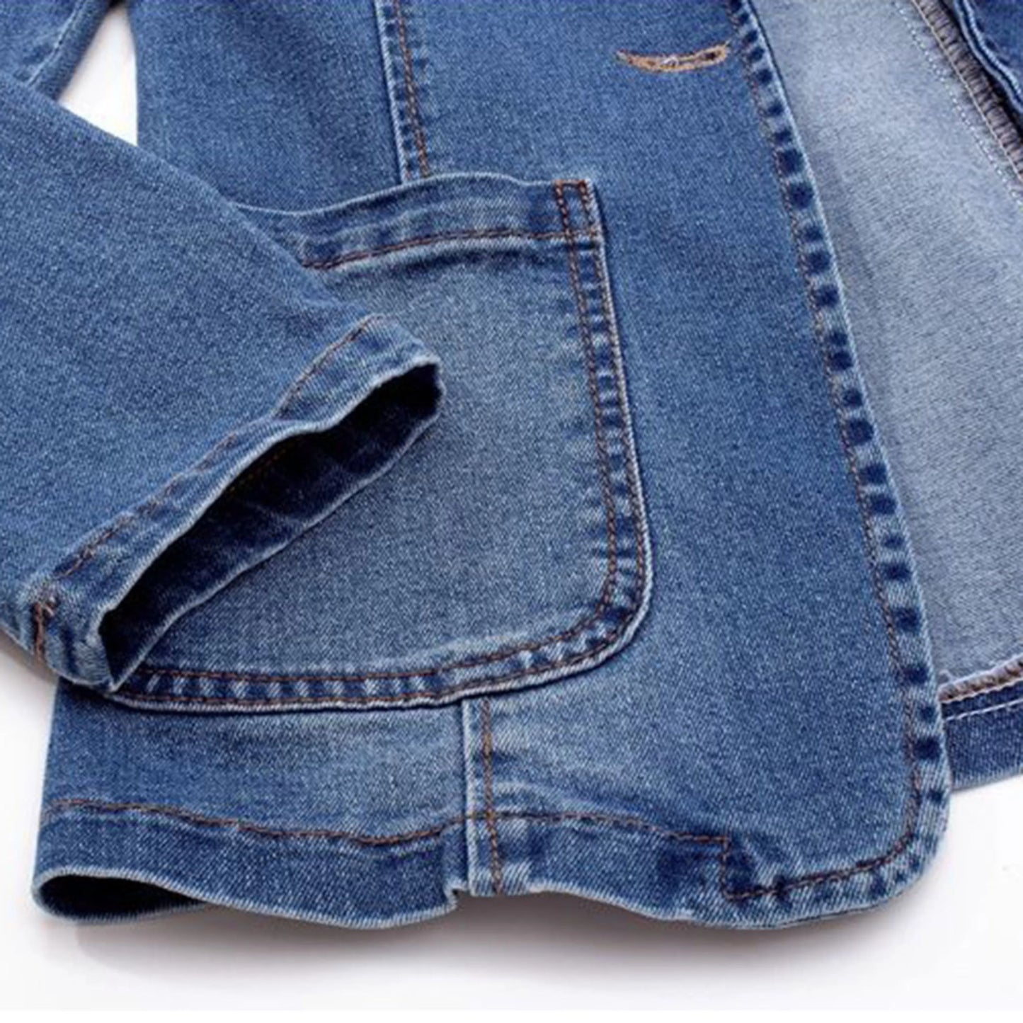 Femmes Blazer Denim | Style Moderne
