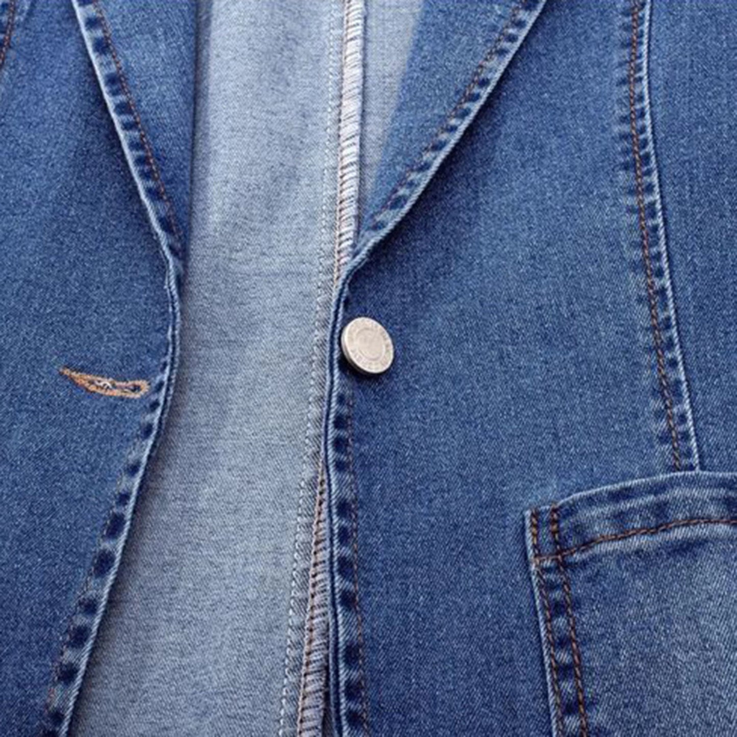 Femmes Blazer Denim | Style Moderne
