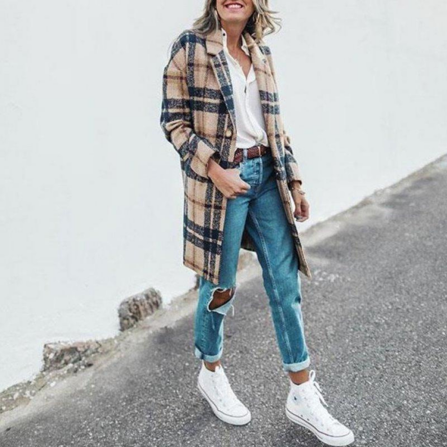 Thérina | Femme Manteau Long | Chaleur & Style Hivernal