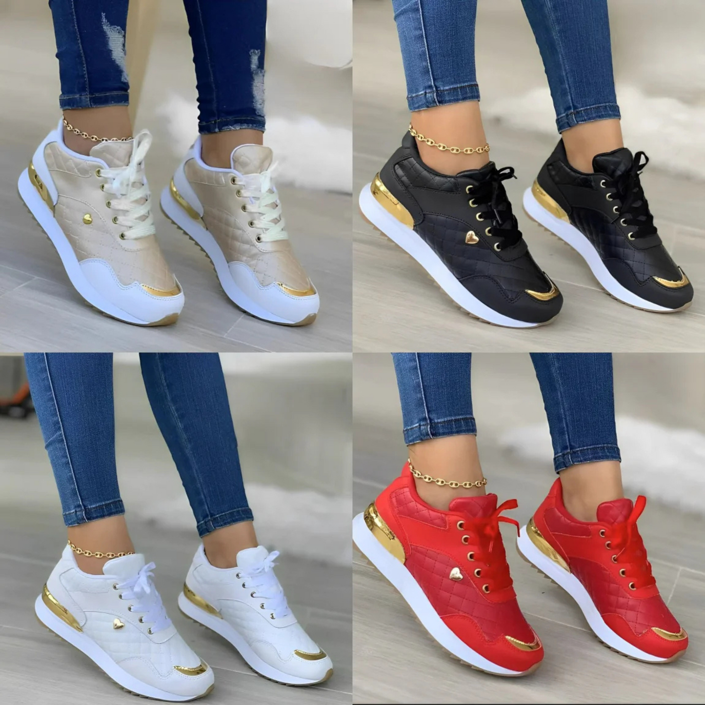 Armeline | Baskets Femme | Confort Sportif