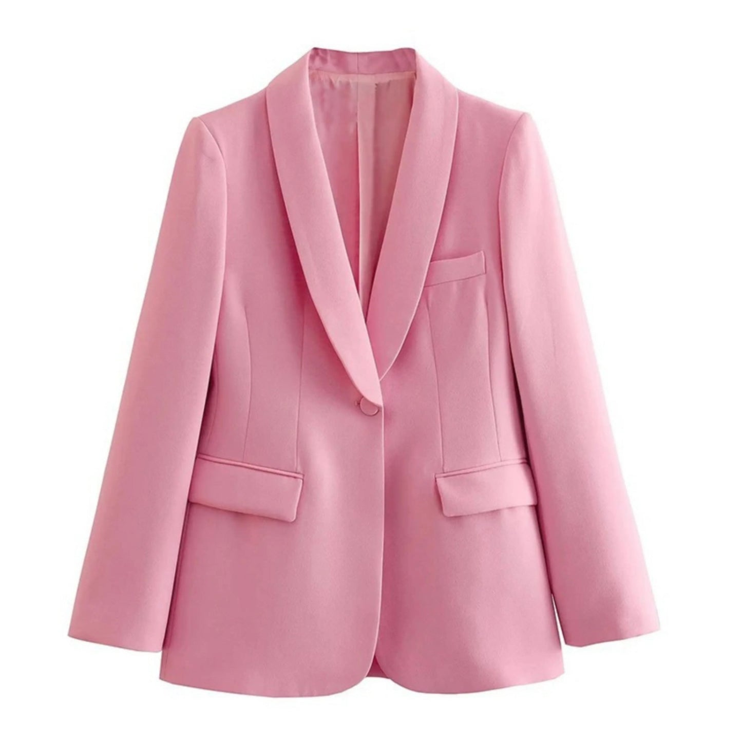 Femmes Ensemble Blazer et Pantalon | Rose Chic
