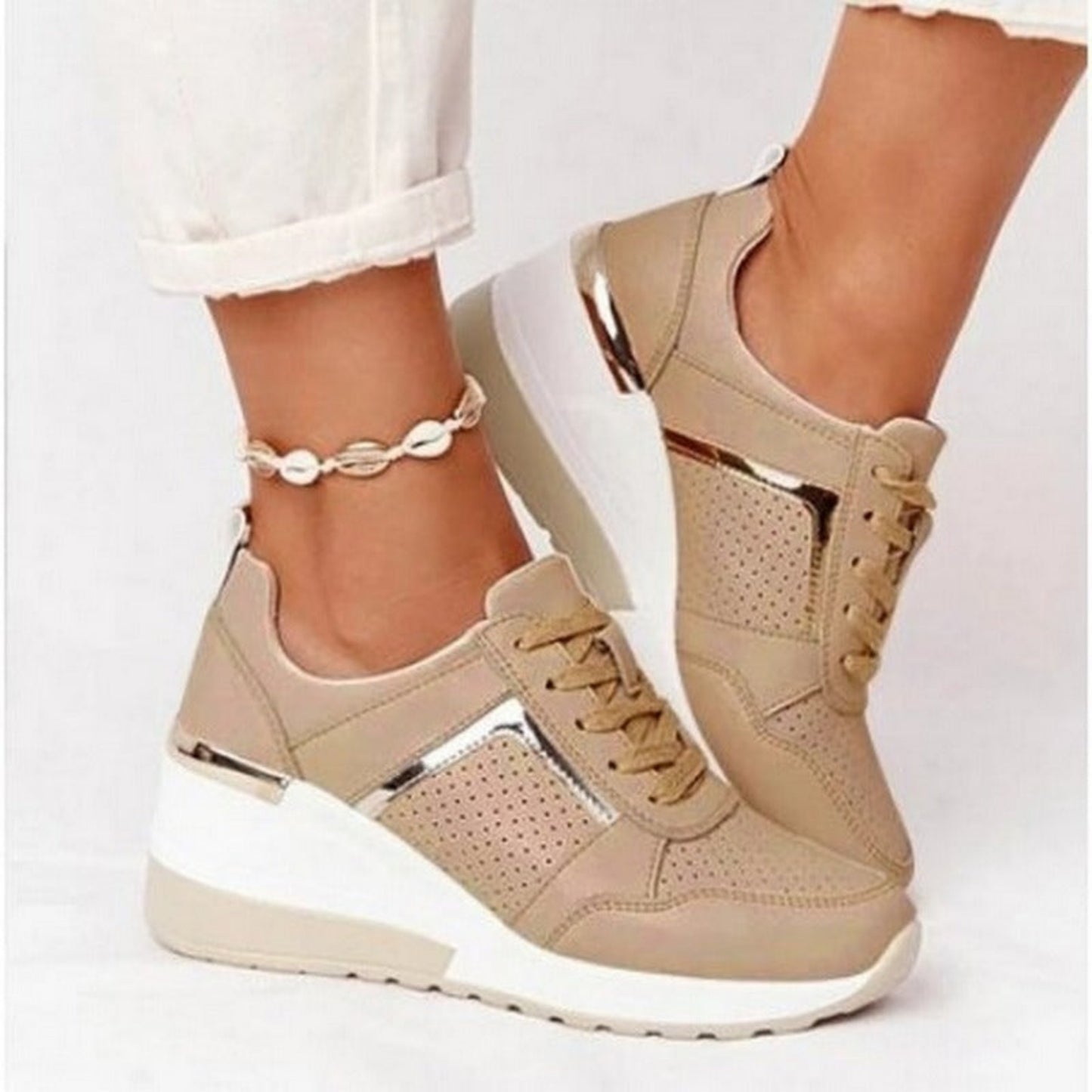 Milja | Baskets Compensées Pour Femme | Confort et Style