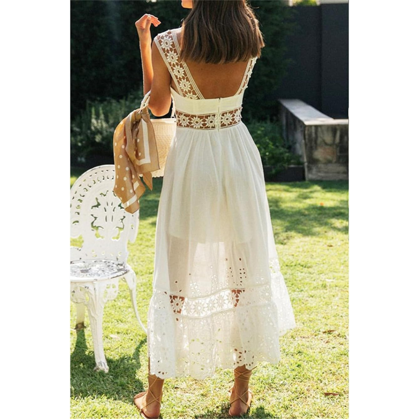 Femmes Robe Boho | Coupe Fluide