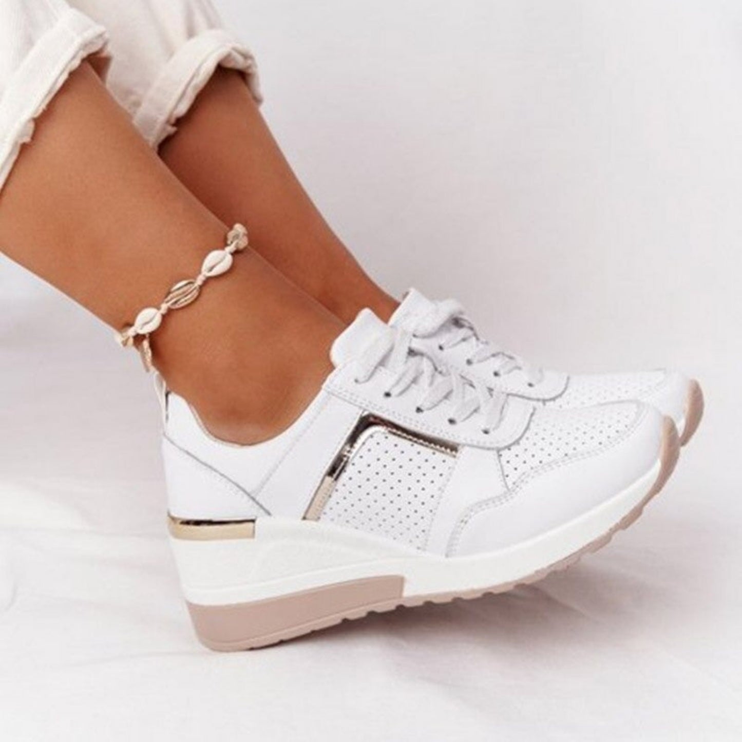 Milja | Baskets Compensées Pour Femme | Confort et Style