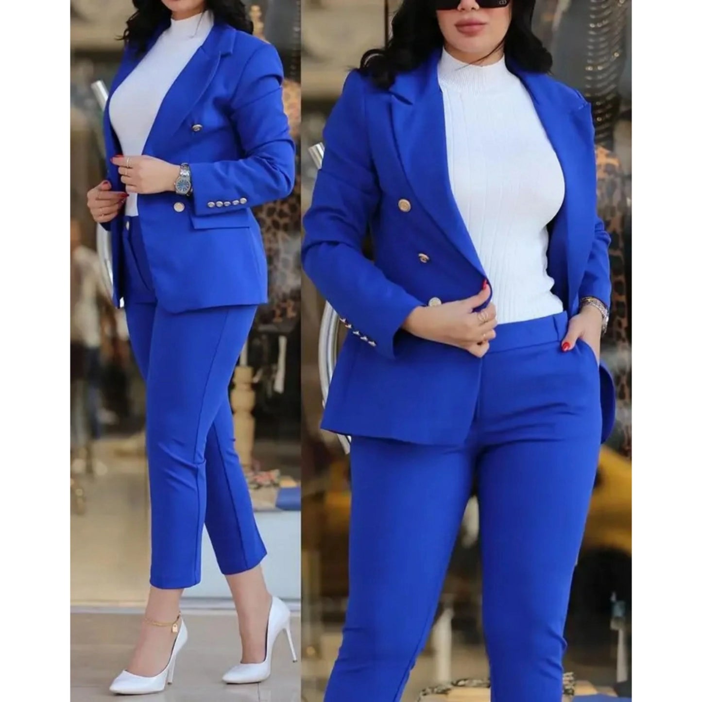 Femmes Blazer et Pantalon | Slim Fit