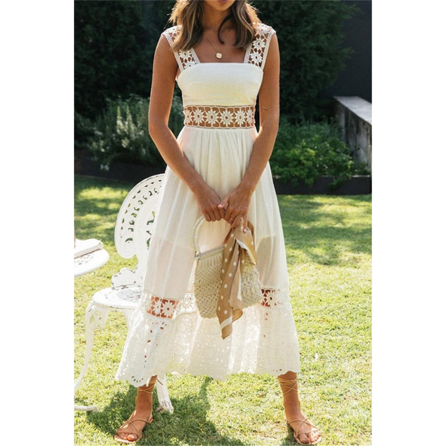 Femmes Robe Boho | Coupe Fluide