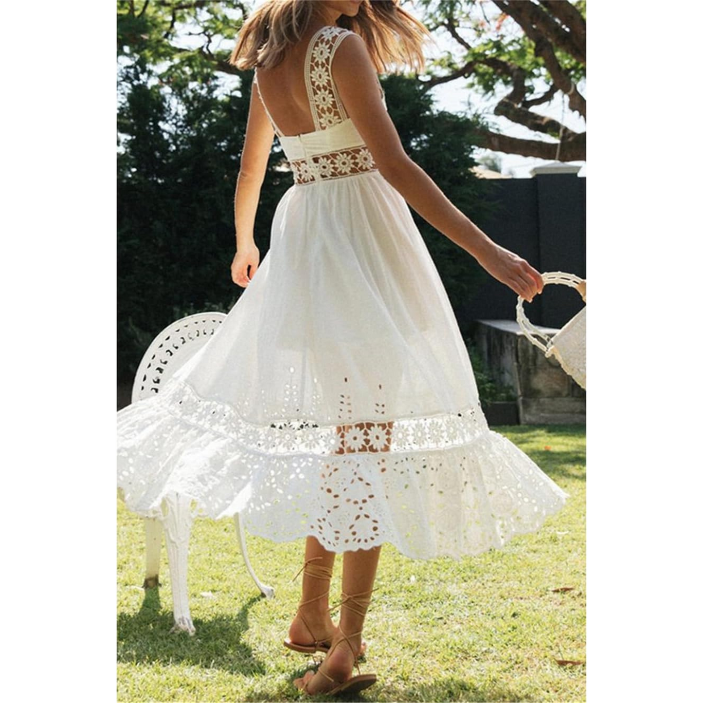 Femmes Robe Boho | Coupe Fluide