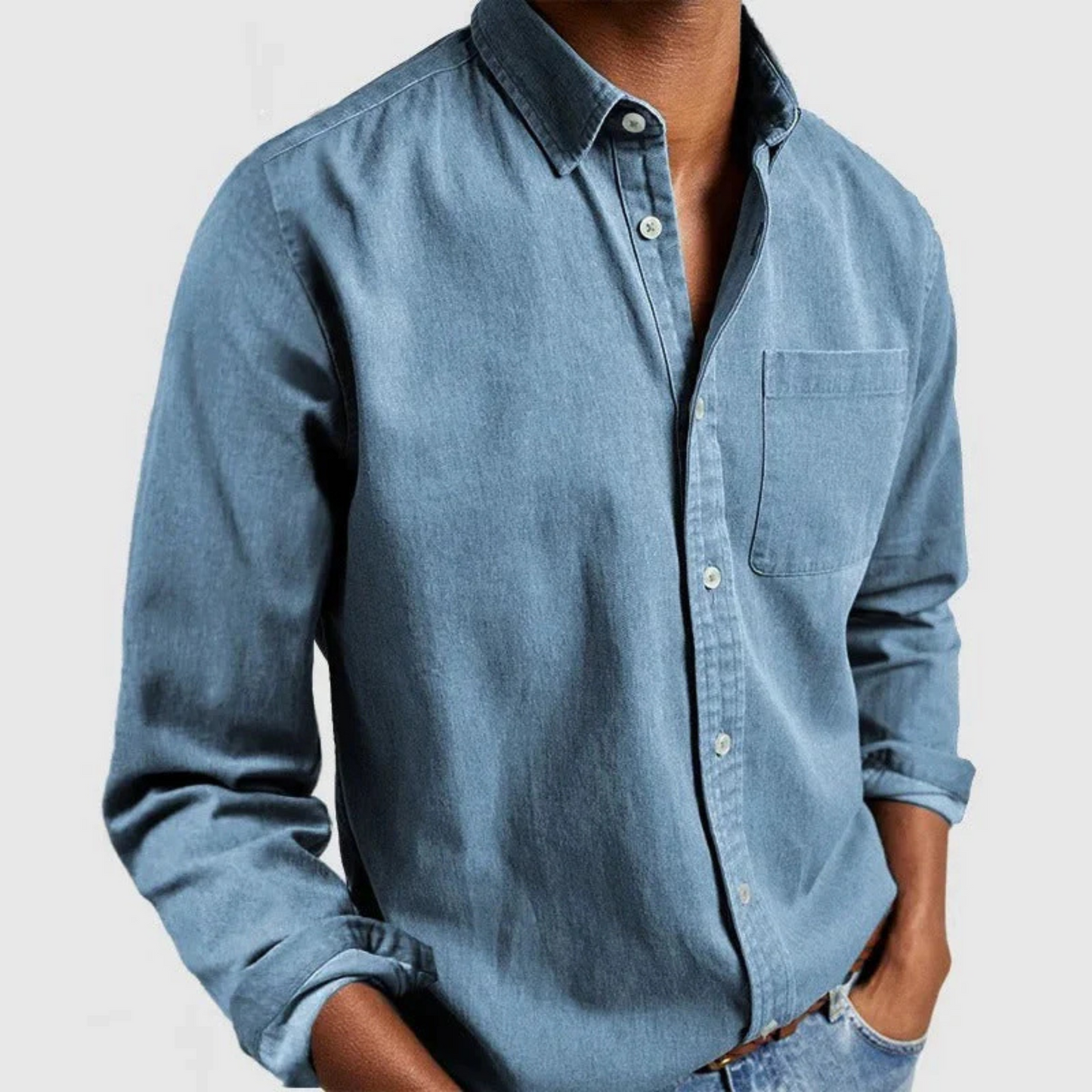 Fabrice | Homme Chemise | Manches Longues et Tissu Respirant