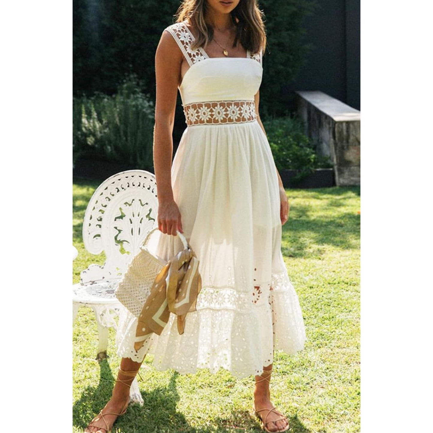 Femmes Robe Boho | Coupe Fluide