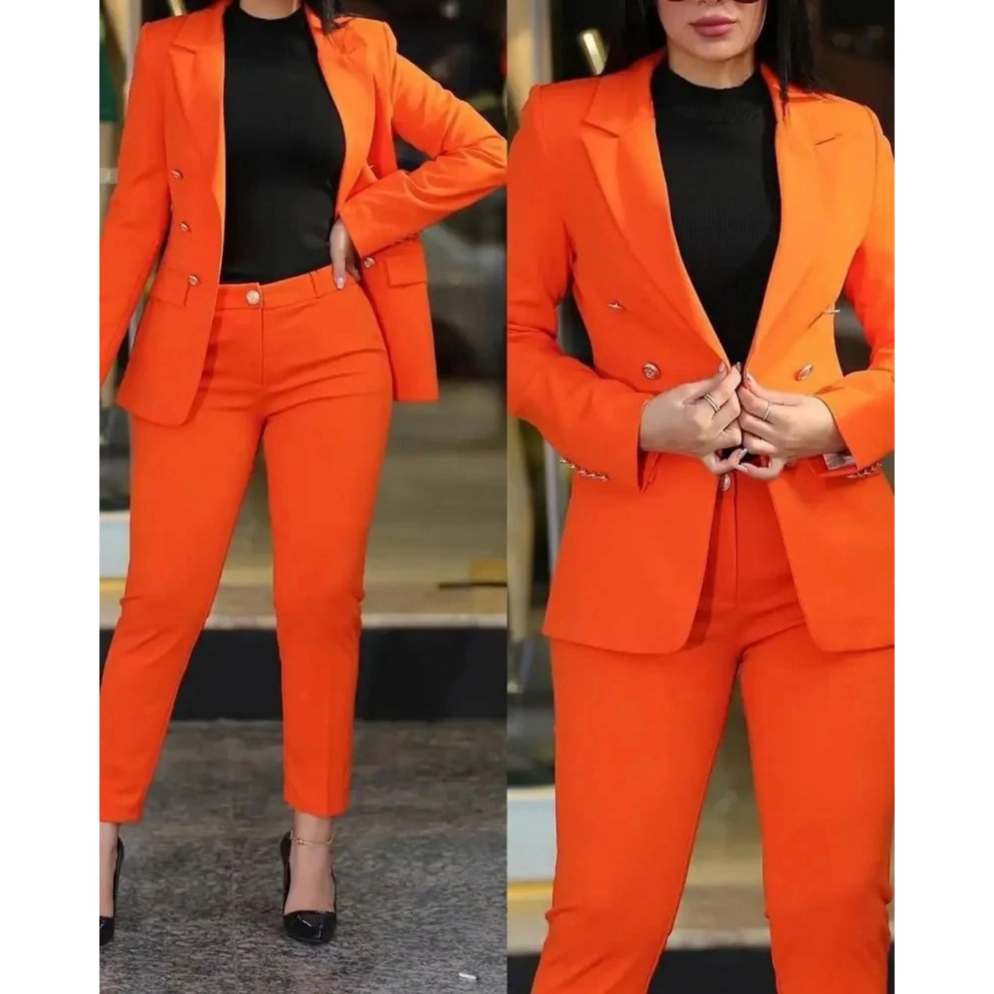 Femmes Blazer et Pantalon | Slim Fit