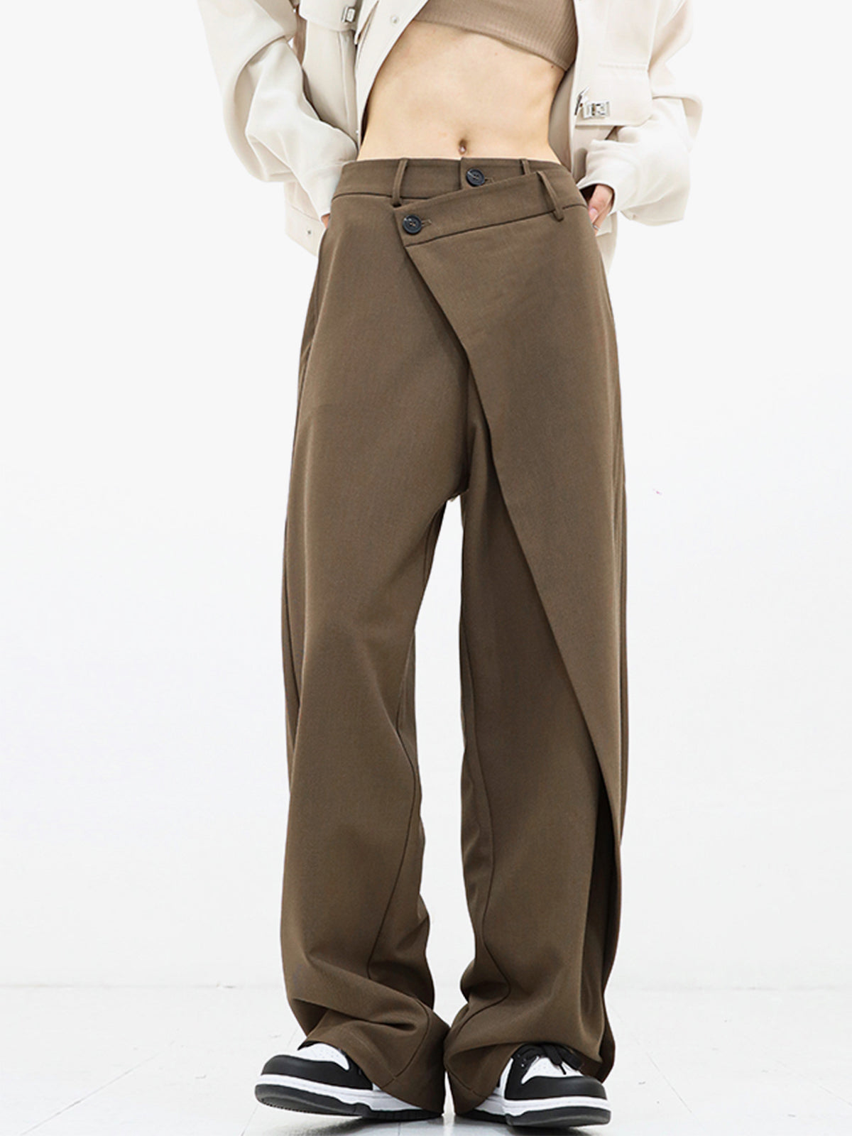 Élyse - Pantalon Ample Design Original