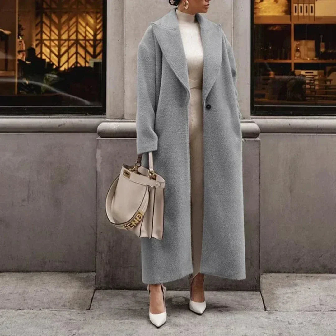 Eulalia - Manteau Long Hiver Élégant