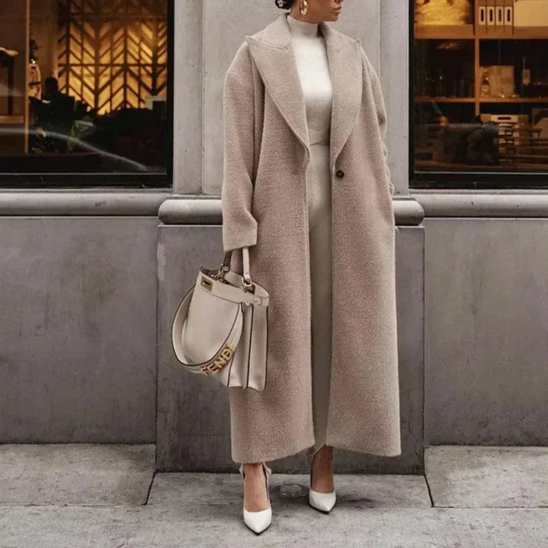 Eulalia - Manteau Long Hiver Élégant