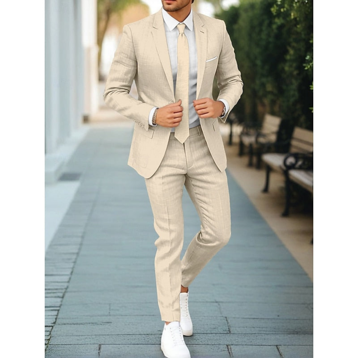 Hommes Costume Décontracté | Ensemble 2 Pièces