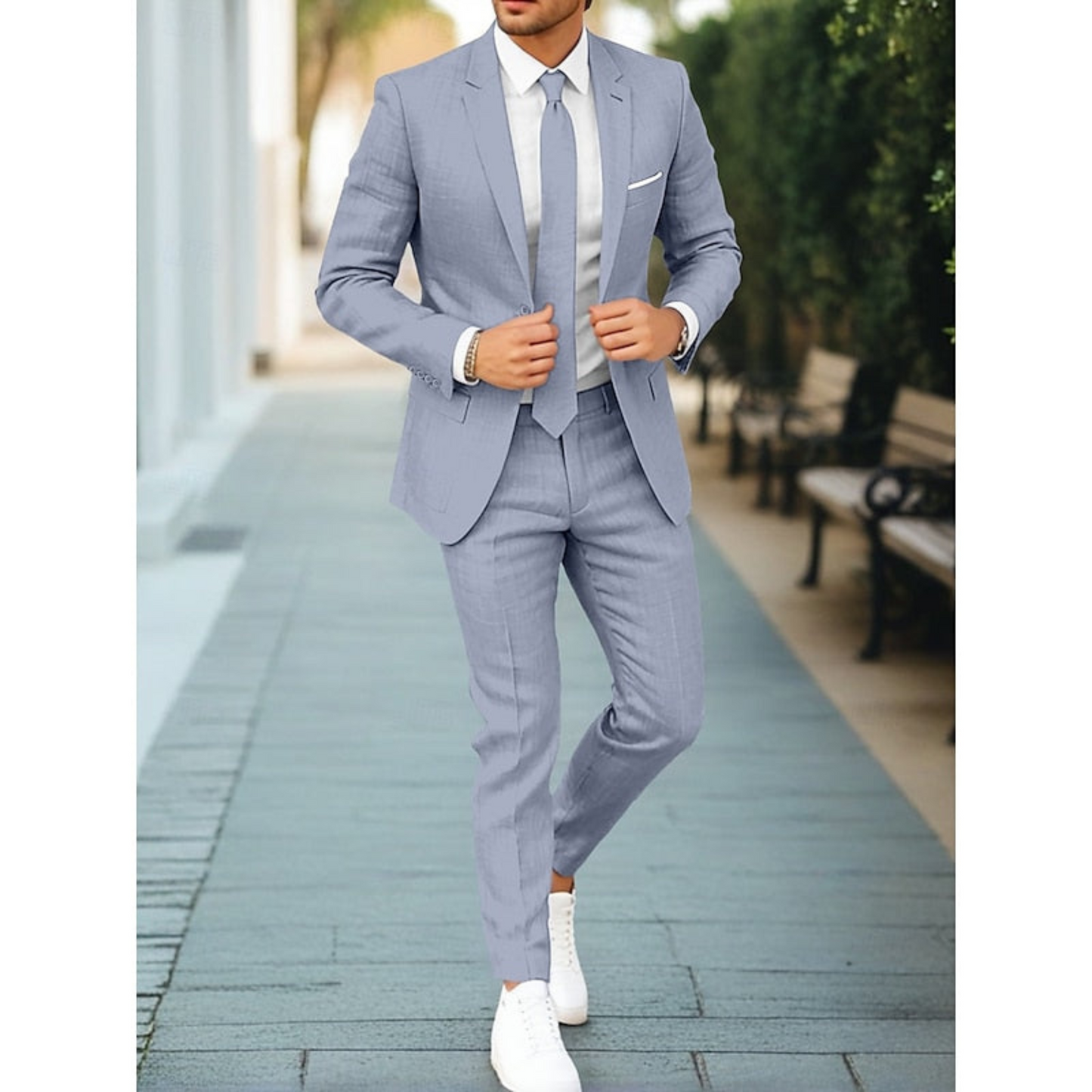 Hommes Costume Décontracté | Ensemble 2 Pièces