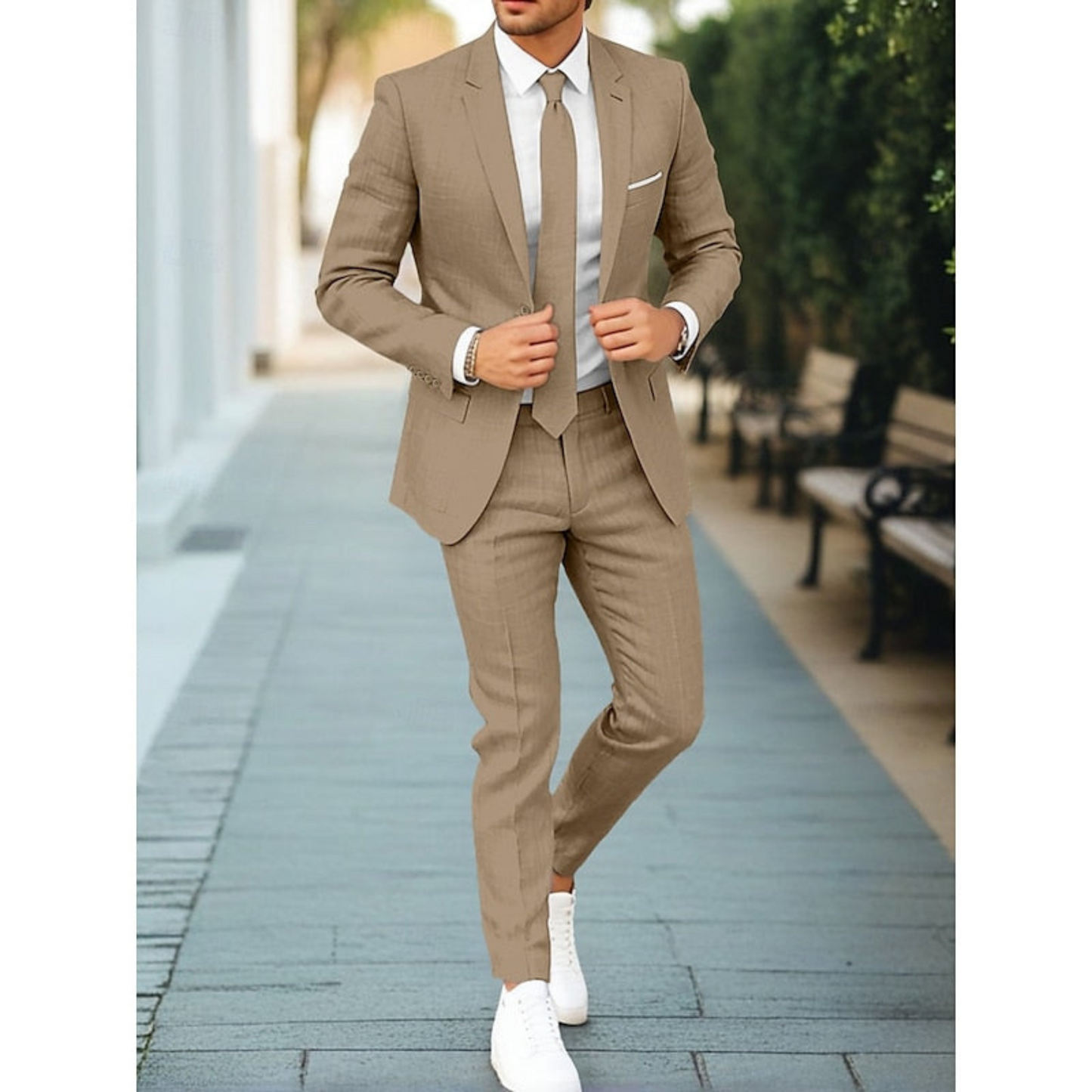 Hommes Costume Décontracté | Ensemble 2 Pièces