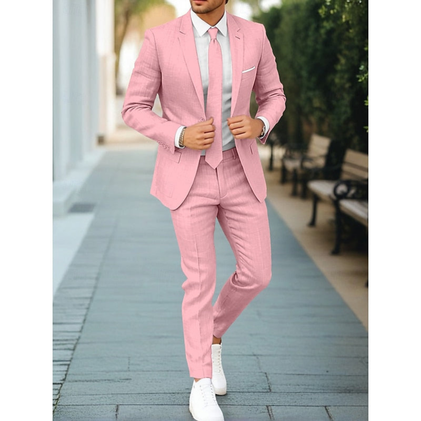 Hommes Costume Décontracté | Ensemble 2 Pièces