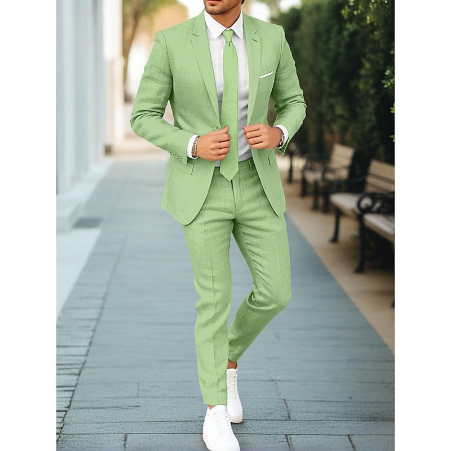 Hommes Costume Décontracté | Ensemble 2 Pièces