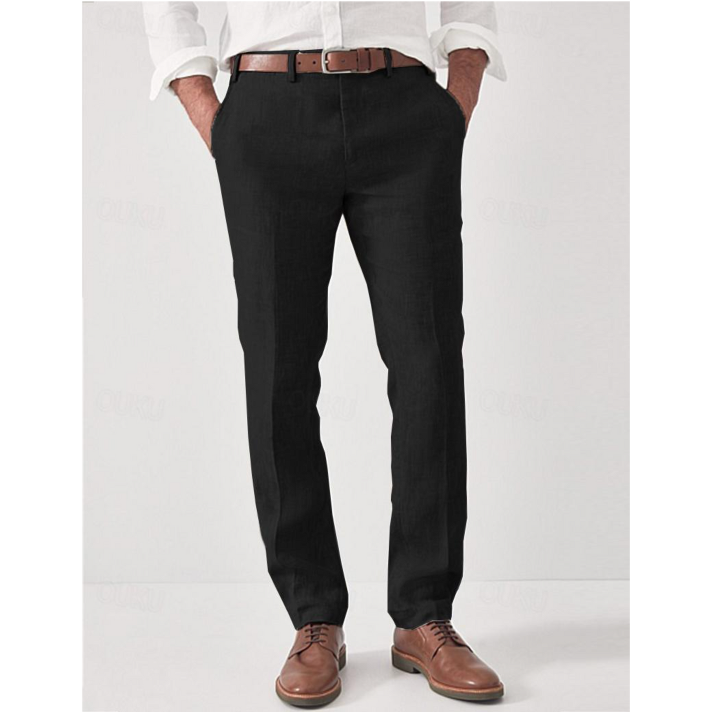 Hommes Pantalon Élégant | Coupe Classique