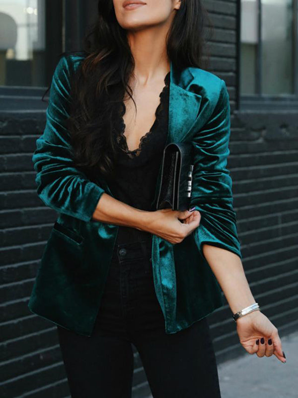 Esmarelda - Blazer Chic en Velours
