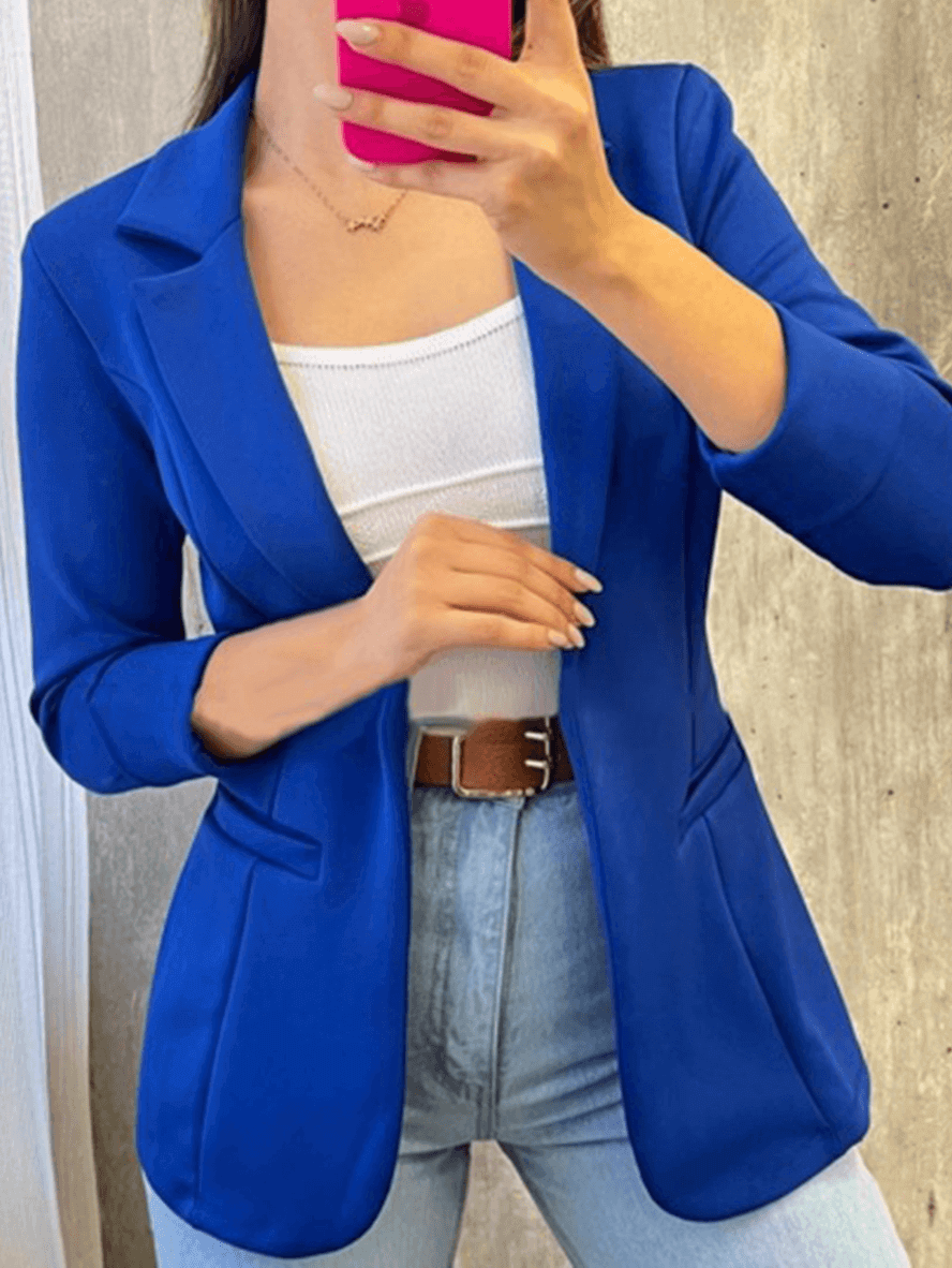 Charlene - Blazer Cintré Élégant Femme