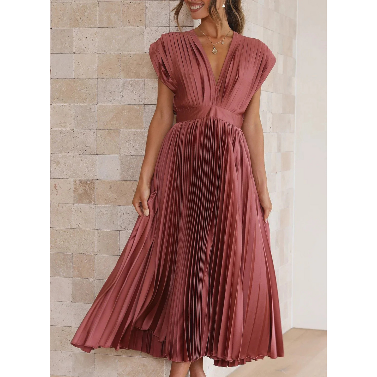 Zéphyrine | Femme Robe Longue | Coupe Fluide et Confortable