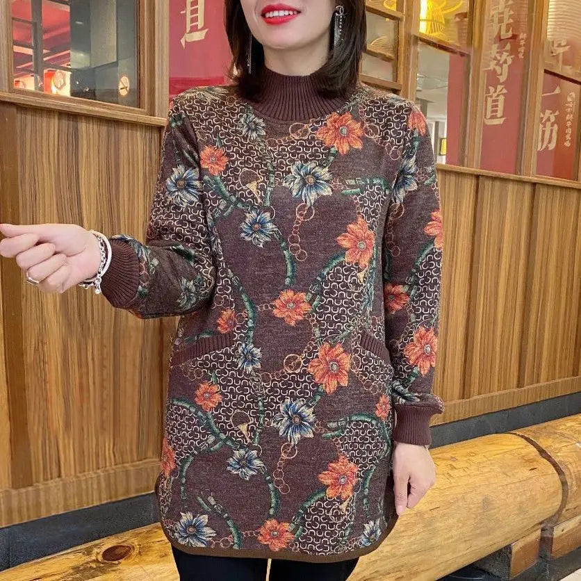 Fabienne-Marie - Pull Confortable Fleece