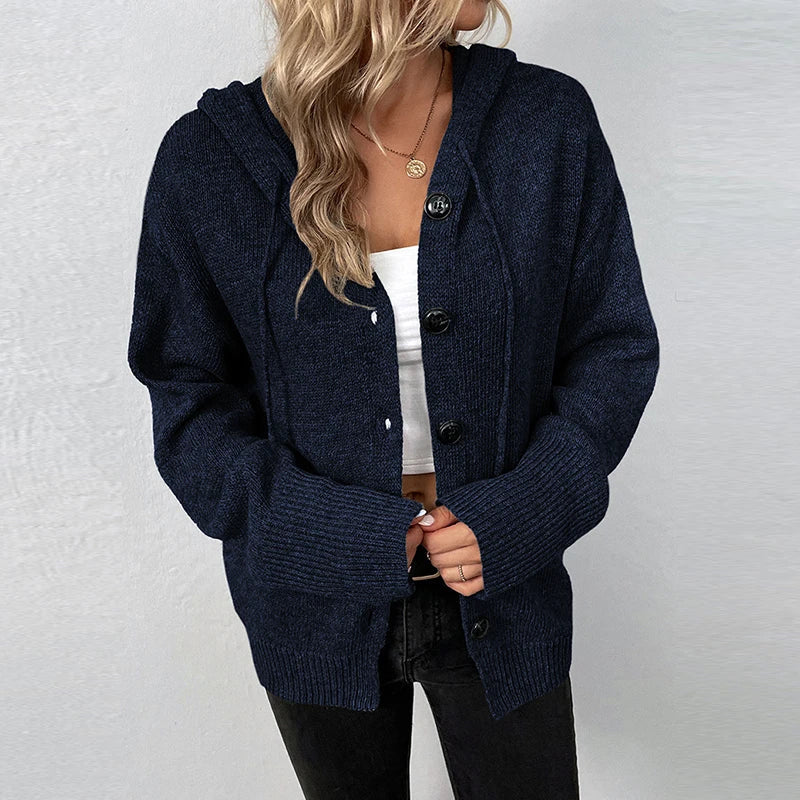 Fabianna - Cardigan À Capuche Femme