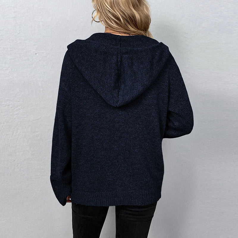 Fabianna - Cardigan À Capuche Femme