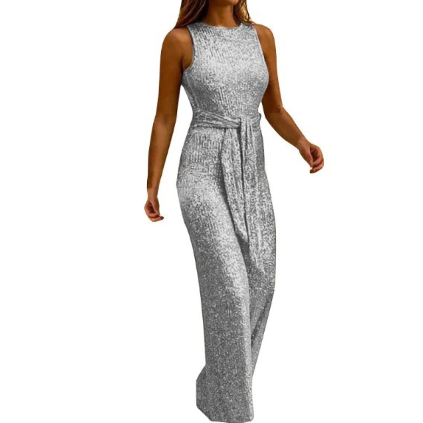 Femmes Combinaison Pailletée | Style Festif