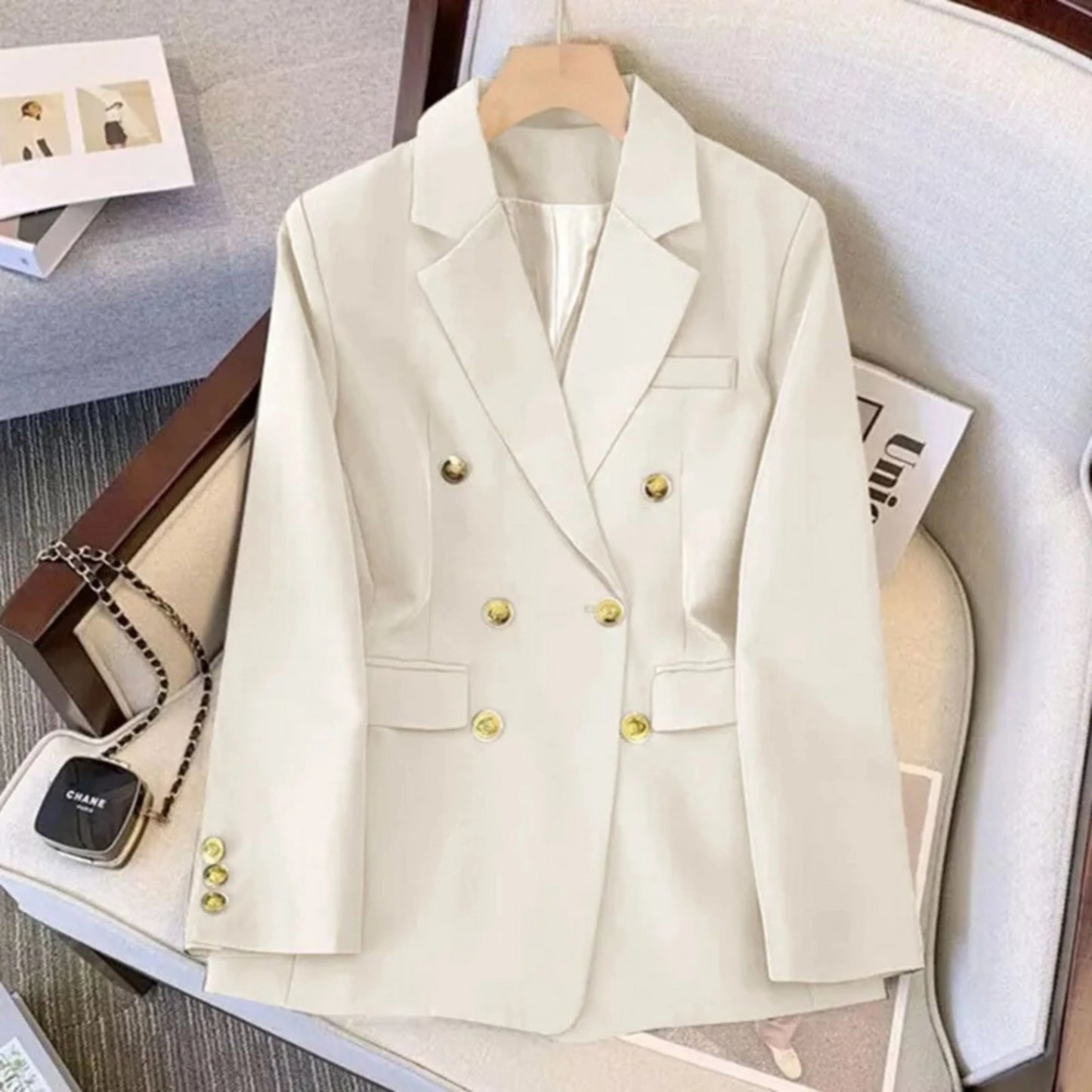 Femmes Blazer Croisé | Classique