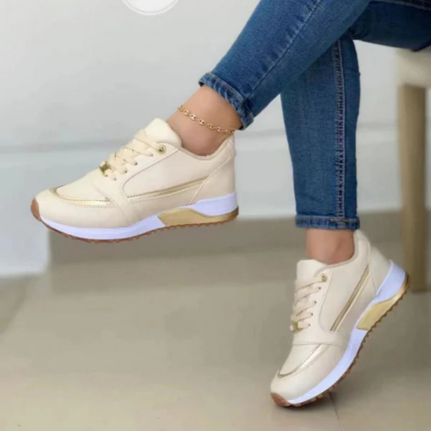 Franceline | Femme Baskets Élégantes | Confort Quotidien