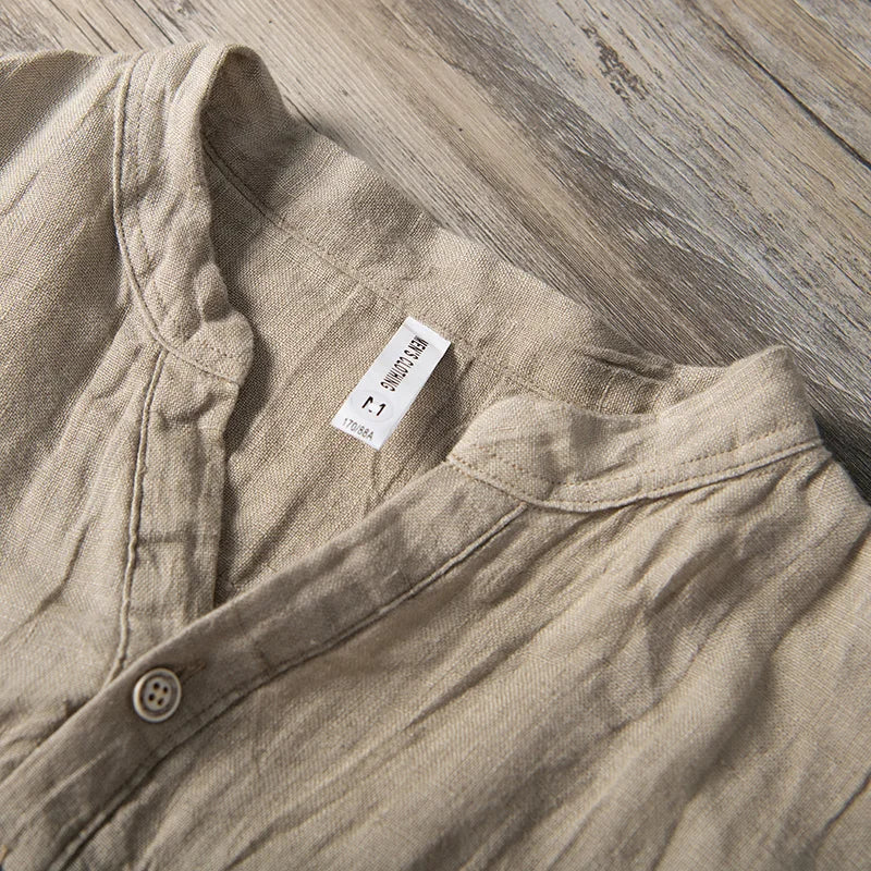 Gaferino - Chemise Homme Lin Été