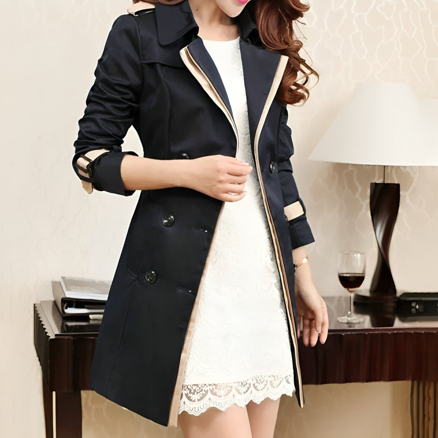 Floria - Veste Trench Femme Stylée