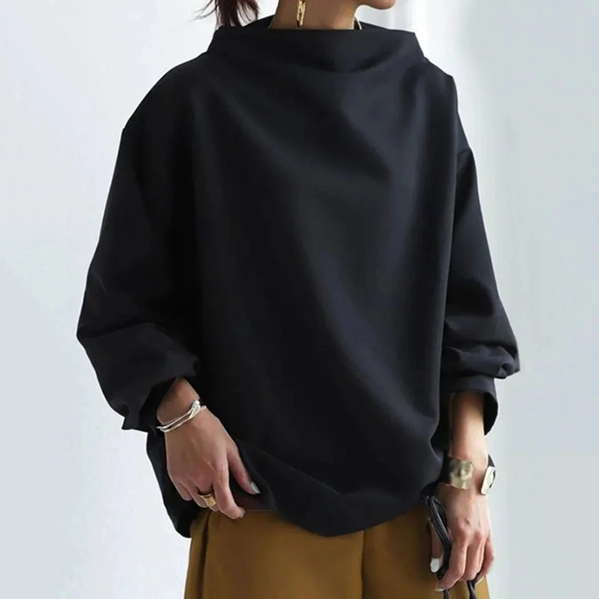 Marciana | Femme Pull Col Roulé | Chaleur et Confort Hivernal