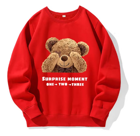 Évarice - Sweat Douillet Motif Ours