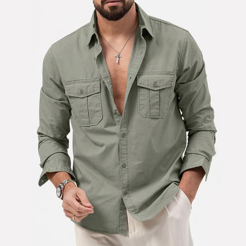 Dwight - Chemise Homme Style Cargo
